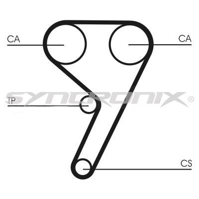 SYNCRONIX SY510881 Timing Belt Kit SY510881