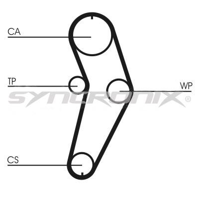SYNCRONIX SY110709 Timing Belt Kit SY110709