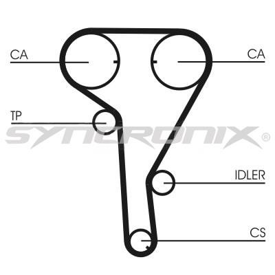 SYNCRONIX SY2101077 Timing Belt Kit SY2101077