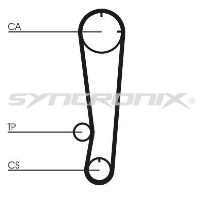 SYNCRONIX SY110738 Timing Belt Kit SY110738