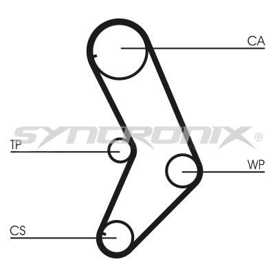 SYNCRONIX SY110999 Timing Belt Kit SY110999