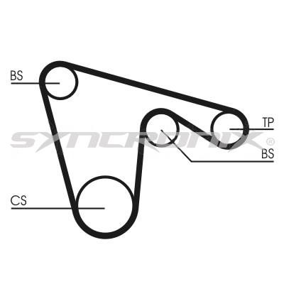 SYNCRONIX SY110970 Timing Belt Kit SY110970
