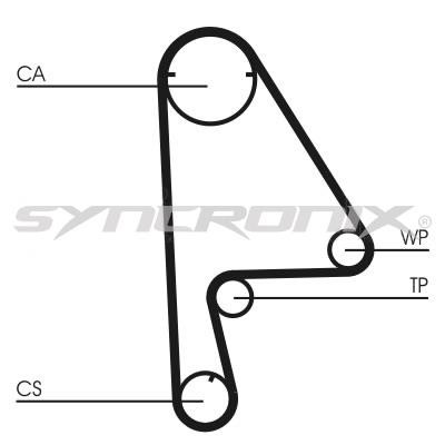 SYNCRONIX SY110863 Timing Belt Kit SY110863