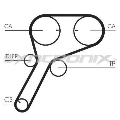 SYNCRONIX SY1101151 Timing Belt Kit SY1101151