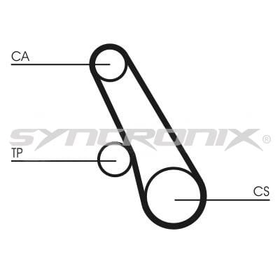 SYNCRONIX SY110991 Timing Belt Kit SY110991