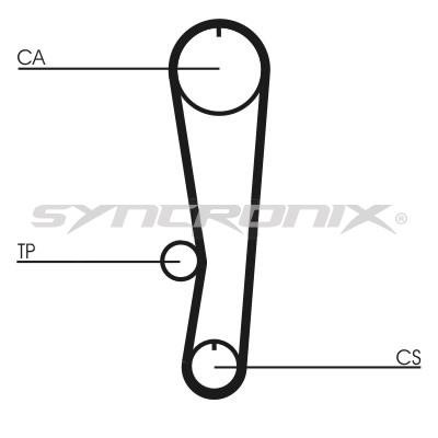 SYNCRONIX SY110568 Timing Belt Kit SY110568