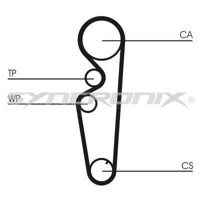 SYNCRONIX SY110878 Timing Belt Kit SY110878
