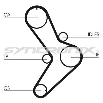 SYNCRONIX SY110729 Timing Belt Kit SY110729