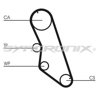 SYNCRONIX SY110754 Timing Belt Kit SY110754