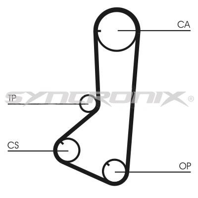 SYNCRONIX SY110839 Timing Belt Kit SY110839