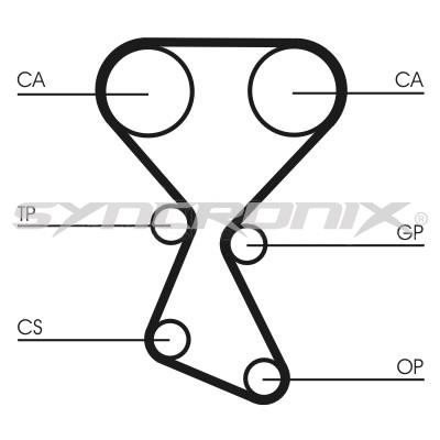SYNCRONIX SY21010271141 Timing Belt Kit SY21010271141