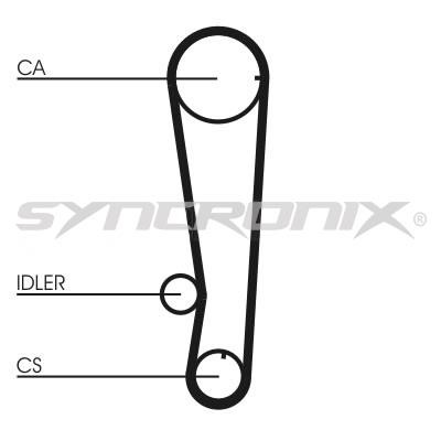SYNCRONIX SY110715 Timing Belt Kit SY110715