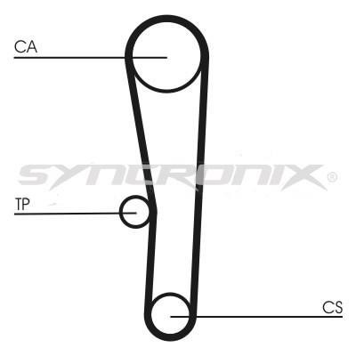 SYNCRONIX SY1101062 Timing Belt Kit SY1101062