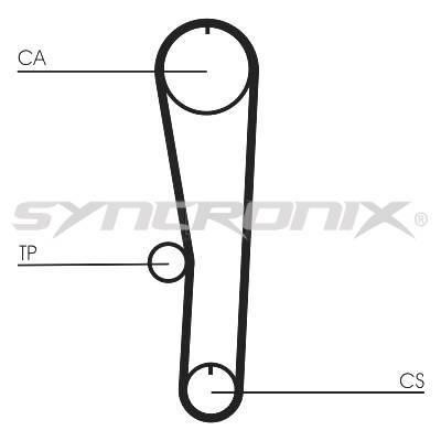 SYNCRONIX SY1101132 Timing Belt Kit SY1101132