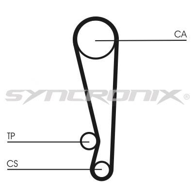 SYNCRONIX SY1101024 Timing Belt Kit SY1101024