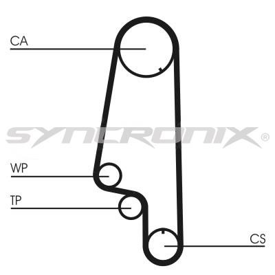 SYNCRONIX SY110847 Timing Belt Kit SY110847