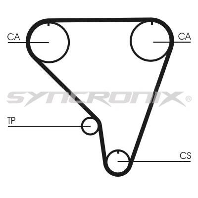 SYNCRONIX SY110793 Timing Belt Kit SY110793