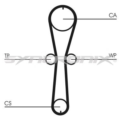 SYNCRONIX SY110915 Timing Belt Kit SY110915