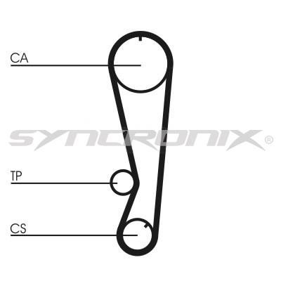 SYNCRONIX SY110850 Timing Belt Kit SY110850