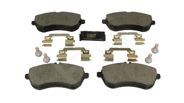 Hart 248 968 Brake Pad Set, disc brake 248968