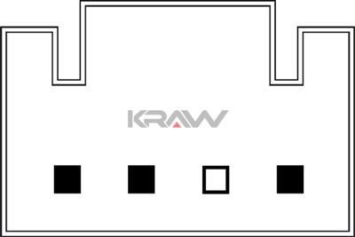 Kraw AN-1407 Power window button AN1407