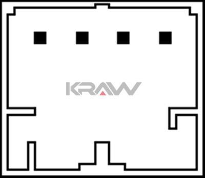 Kraw AN-1505 Power window button AN1505