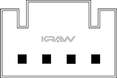 Kraw AN-1405 Power window button AN1405