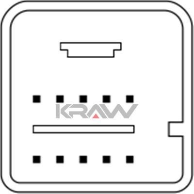 Kraw AN-1414 Window regulator button block AN1414