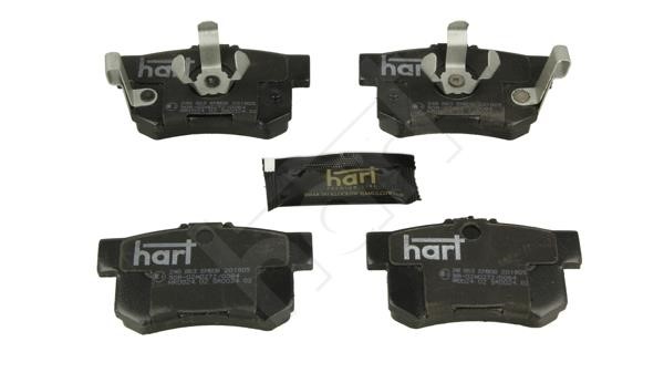 Hart 248 863 Brake Pad Set, disc brake 248863