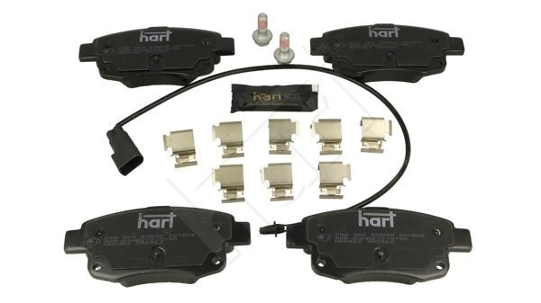Hart 248 965 Brake Pad Set, disc brake 248965