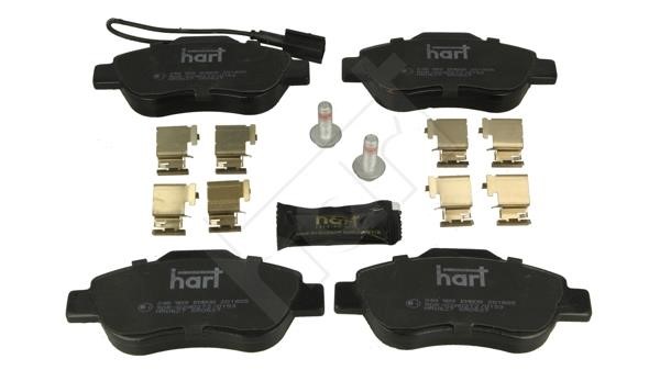 Hart 248 989 Brake Pad Set, disc brake 248989