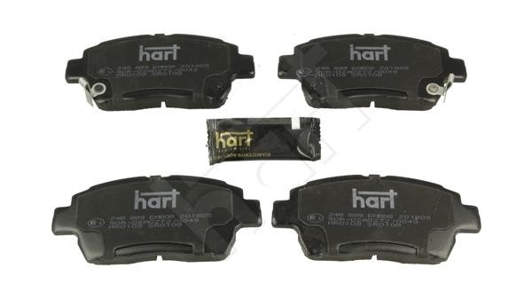 Hart 248 889 Brake Pad Set, disc brake 248889