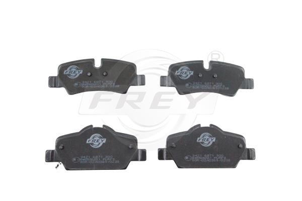 Frey 845526201 Brake Pad Set, disc brake 845526201
