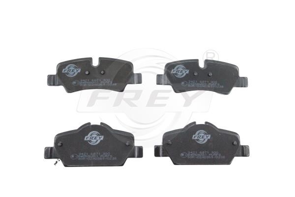 845526201 Frey Brake pad set