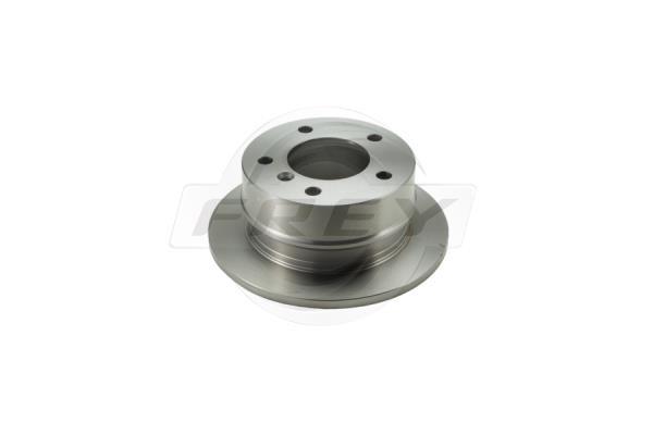 Frey 745203601 Rear brake disc, non-ventilated 745203601