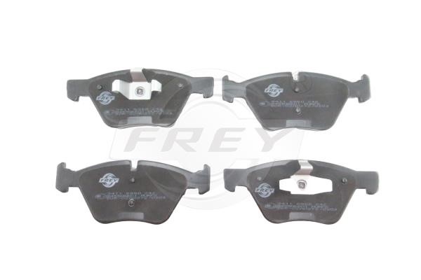 Frey 845506601 Brake Pad Set, disc brake 845506601