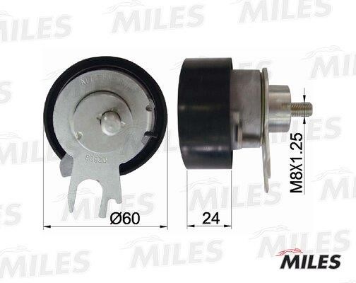 Miles AG02061 Tensioner pulley, timing belt AG02061