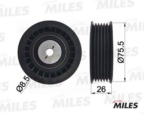 Miles AG03136 Tensioner pulley, v-ribbed belt AG03136