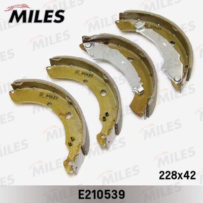 Miles E210539 Brake shoe set E210539