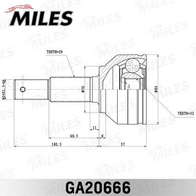 Buy Miles GA20666 at a low price in United Arab Emirates!