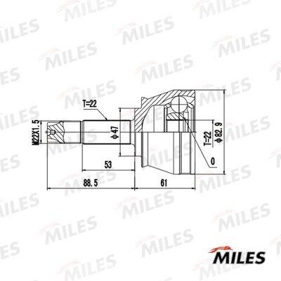 Miles GA20654 Joint kit, drive shaft GA20654