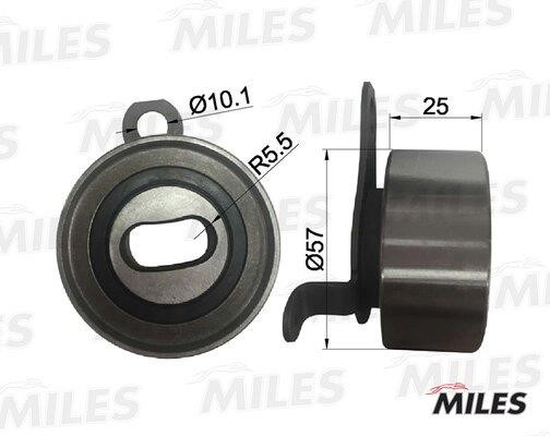 Miles AG02023 Tensioner pulley, timing belt AG02023