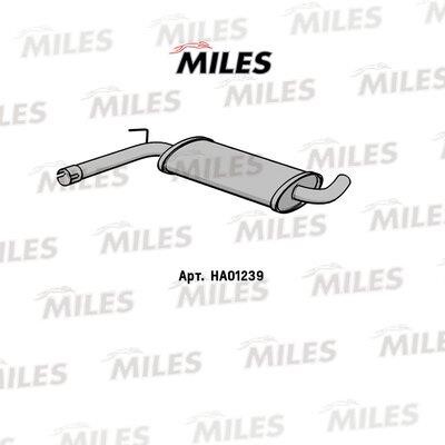 Miles HA01239 Middle Silencer HA01239