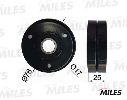 Miles AG03125 Tensioner pulley, v-ribbed belt AG03125