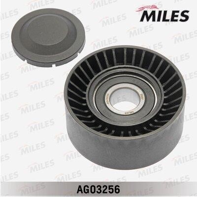 Miles AG03256 Tensioner pulley, v-ribbed belt AG03256