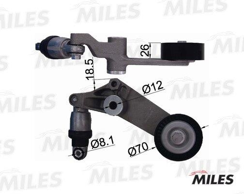 Miles AG00310 Idler roller AG00310