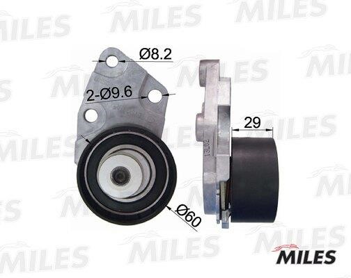 Miles AG02000 Tensioner pulley, timing belt AG02000