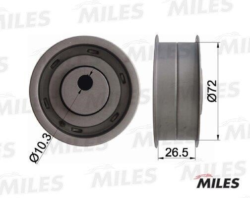 Miles AG02033 Tensioner pulley, timing belt AG02033
