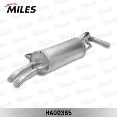 Miles HA00365 End Silencer HA00365