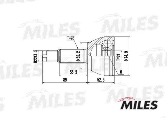Miles GA20110 Joint kit, drive shaft GA20110